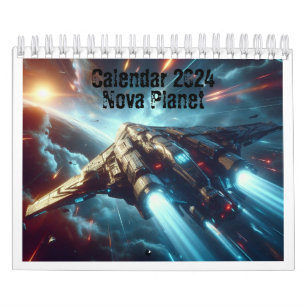 Nova Planet. Calendar 2024. 