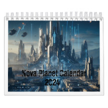 Nova Planet. Calendar 2024. 