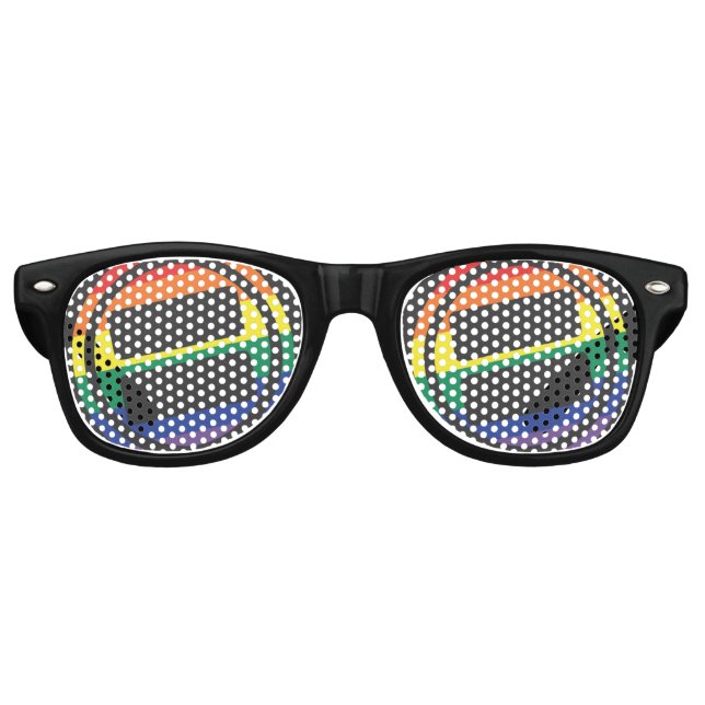 NOVA Pride Logo Retro Sunglasses (Front)