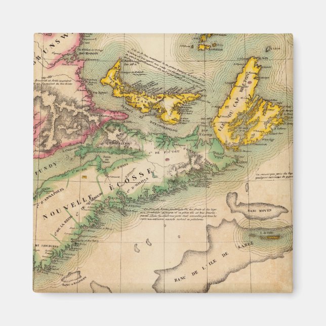 Nova Scotia and New Brunswick 44 Magnet (Front)