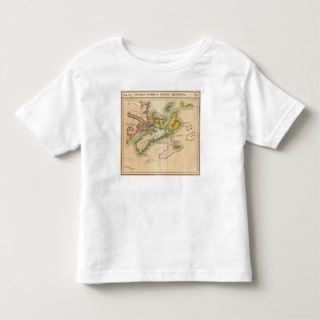 Nova Scotia and New Brunswick 44 Toddler T-Shirt (Front)