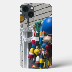 Nova Scotia, Canada. Buoy shop in  Blue Rocks in iPhone 13 Case