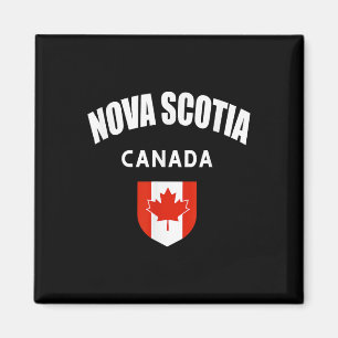 Nova Scotia Canada Canadian Flag Hiking Camping Fi Magnet