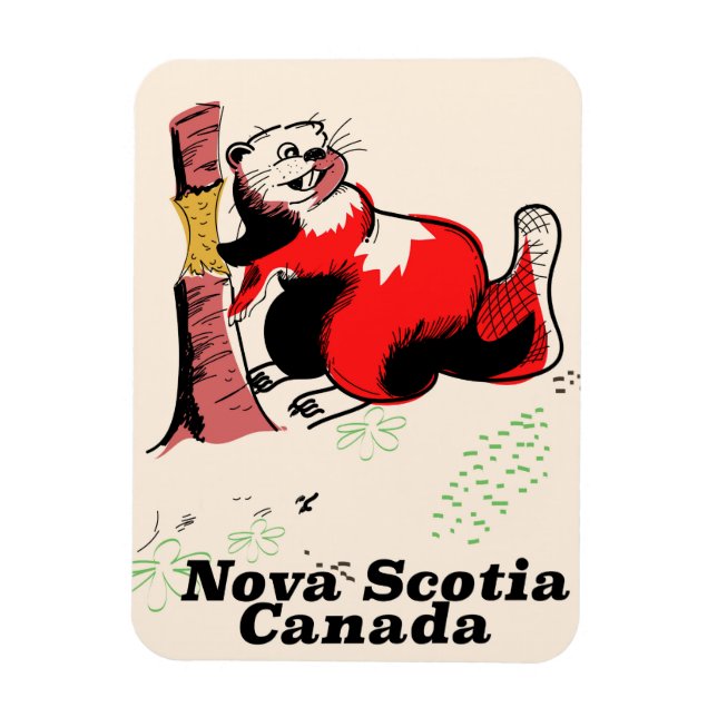 Nova Scotia canada Magnet (Vertical)