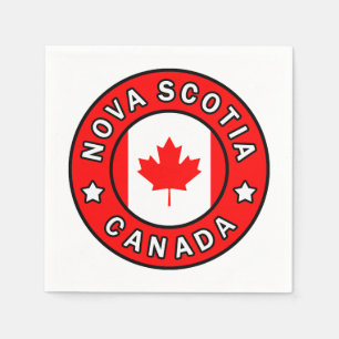 Nova Scotia Canada Napkin