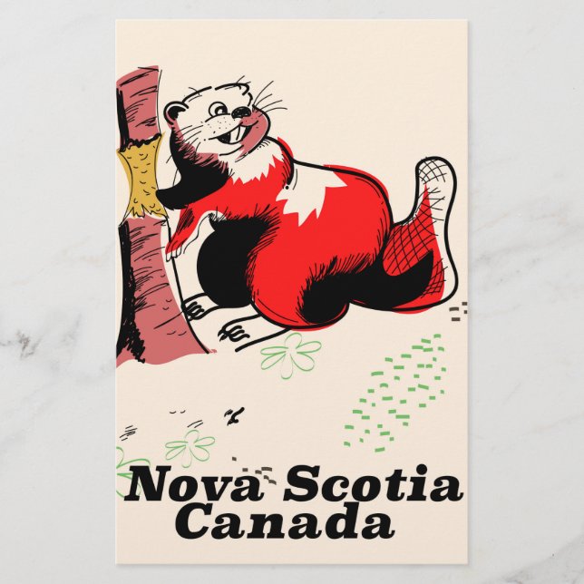 Nova Scotia canada Stationery (Front)