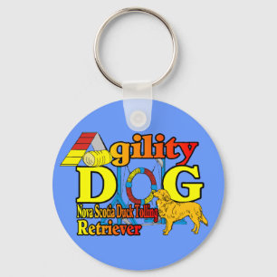 Nova Scotia Duck Tolling Retriever Agility Key Ring