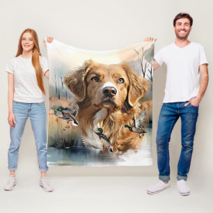 Nova Scotia Duck Tolling Retriever, Art Fleece Blanket