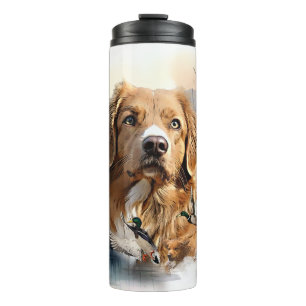 Nova Scotia Duck Tolling Retriever, Art Thermal Tumbler