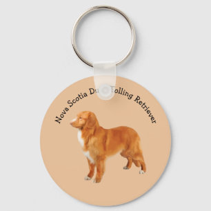 Nova Scotia Duck Tolling Retriever Dog Breed Key Ring