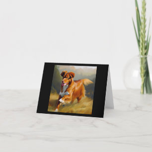 Nova Scotia Duck-Tolling Retriever Dog Card