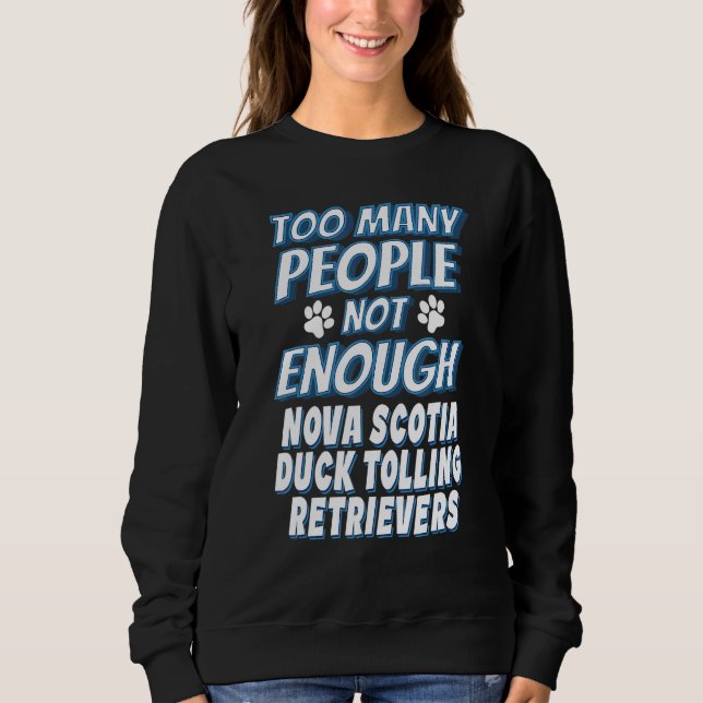 Nova Scotia Duck Tolling Retriever Dog Sweatshirt (Front)