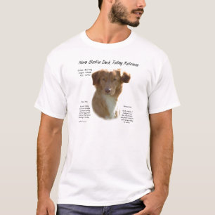 Nova Scotia Duck Tolling Retriever History Design T-Shirt
