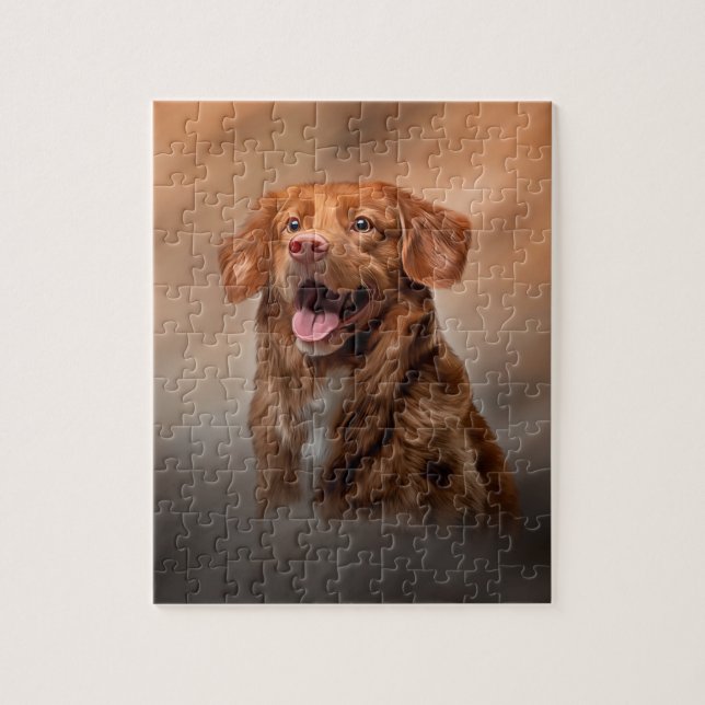 Nova Scotia Duck Tolling Retriever Jigsaw Puzzle (Vertical)