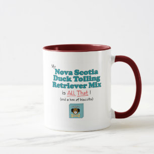 Nova Scotia Duck Tolling Retriever Mix is All That Mug