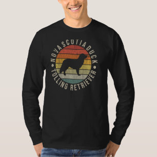 Nova Scotia Duck Tolling Retriever Paw Vintage Ret T-Shirt