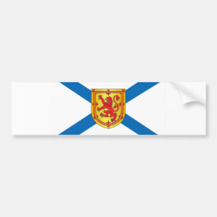 Nova Scotia flag Bumper Sticker