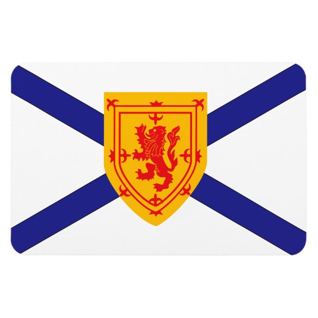 NOVA SCOTIA Flag Magnet (Horizontal)