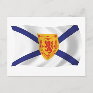 Nova Scotia Flag Postcard