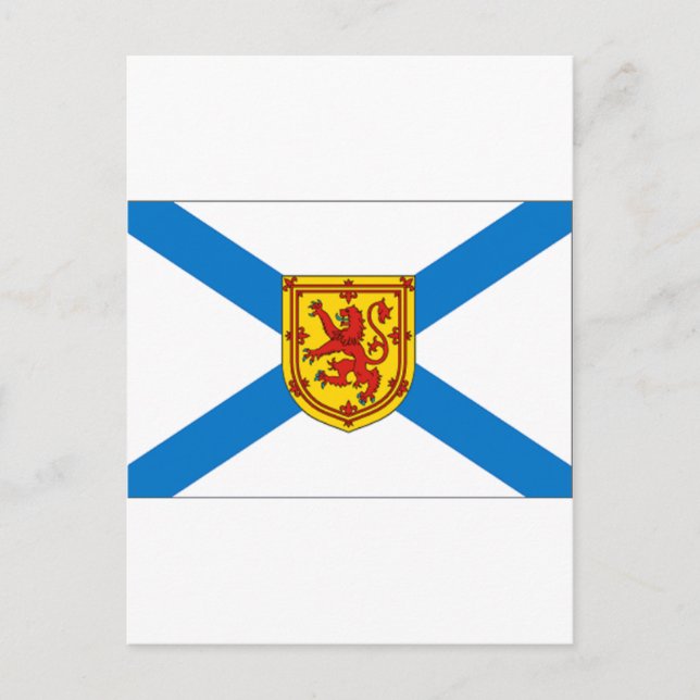 Nova Scotia Flag Postcard (Front)