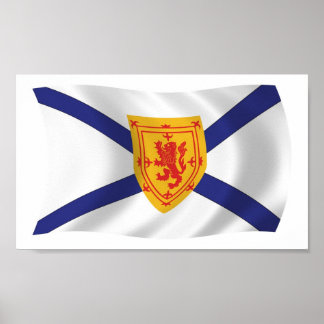 Nova Scotia Flag Poster Print
