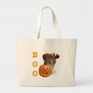Nova Scotia Halloween BOO Large Tote Bag