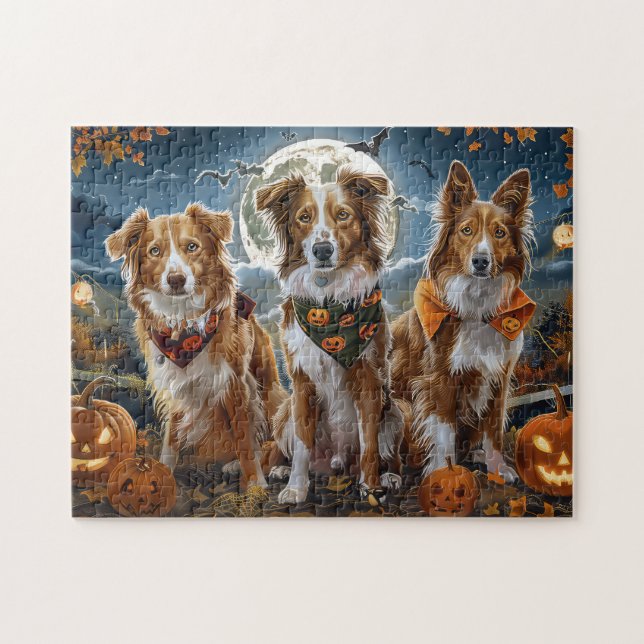 Nova Scotia Halloween Spooky Jigsaw Puzzle (Horizontal)