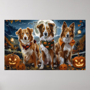 Nova Scotia Halloween Spooky Poster