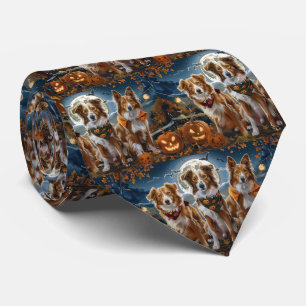 Nova Scotia Halloween Spooky Tie