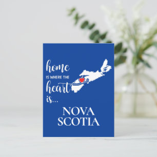 Nova Scotia home is where the heart is... Postcard