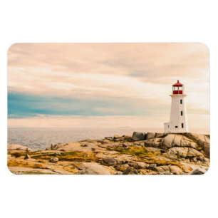Nova Scotia lighthouse stylised Magnet
