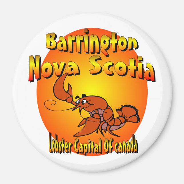 Nova Scotia Lobster Magnet (Front)