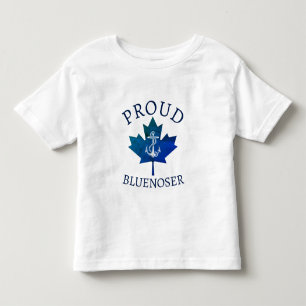 Nova Scotia Proud Bluenoser anchor maple leaf  T-S Toddler T-Shirt