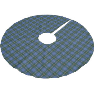 Nova Scotia Provincial Scottish Tartan Brushed Polyester Tree Skirt
