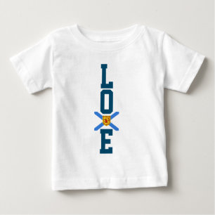 Nova Scotia shirt love flag T shirt