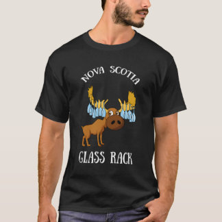 Nova Scotia Shirt - Moose Wine Glass Rack Gift For