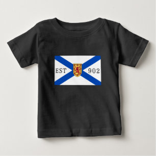 Nova Scotia shirt nova scotia flag 902 Editable