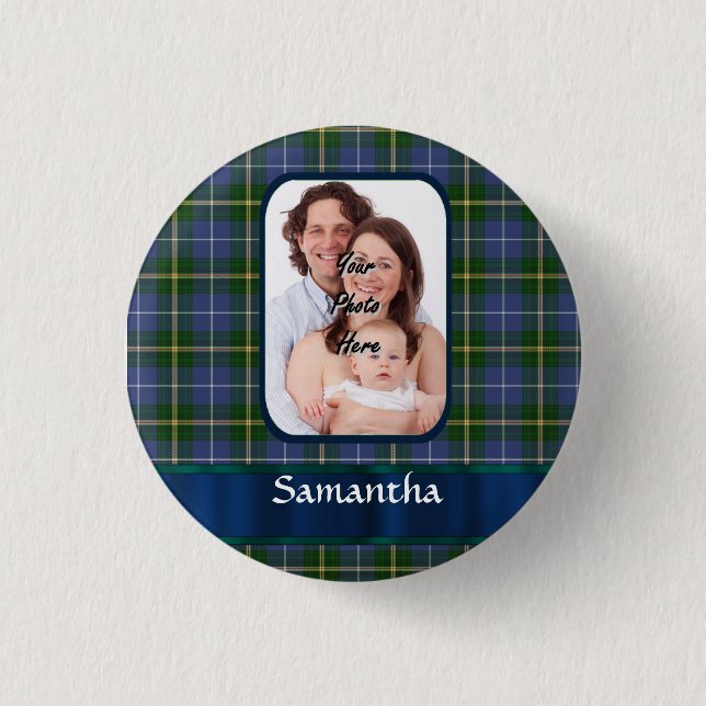 Nova Scotia tartan 3 Cm Round Badge (Front)