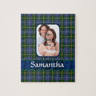 Nova Scotia tartan Jigsaw Puzzle