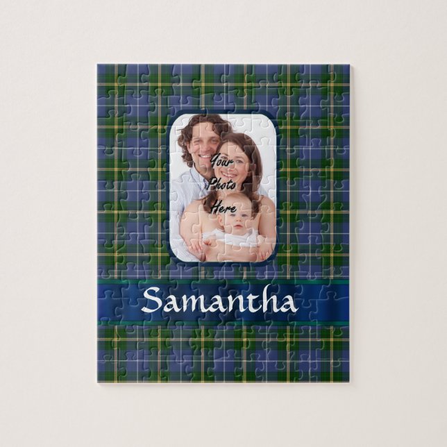 Nova Scotia tartan Jigsaw Puzzle (Vertical)