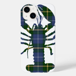 Nova Scotia tartan plaid phone case lobster