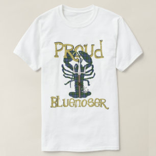 Nova Scotian proud bluenoser lobster shirt