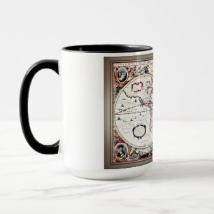 Nova Totius Terrarum Orbis by Henricus Hondius II Mug