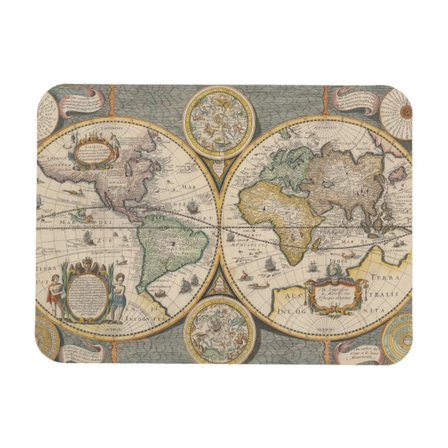 Nova Totius Terrarum Orbis Geographica Magnet (Horizontal)