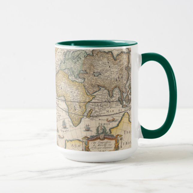 Nova Totius Terrarum Orbis Geographica Mug (Right)