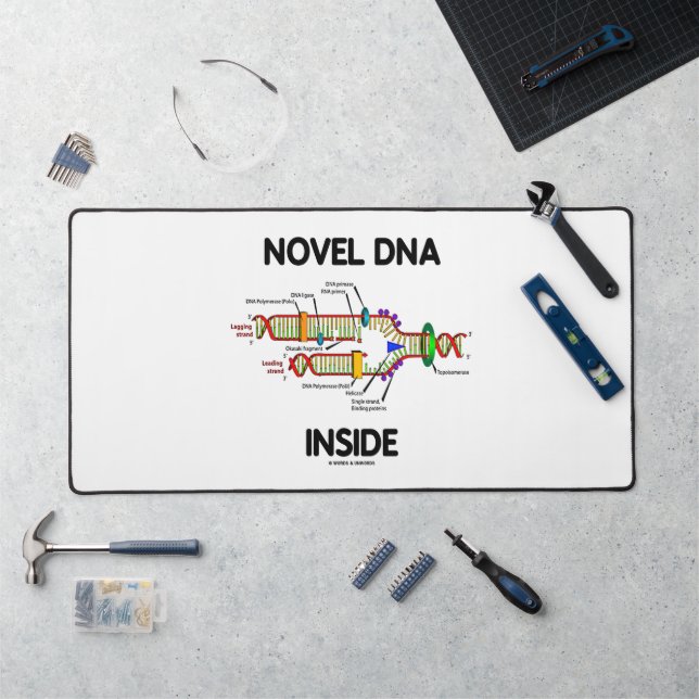 Novel DNA Inside Genetics Humour Desk Mat (Workstation)
