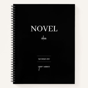 Novel Idea Personalised Notebook