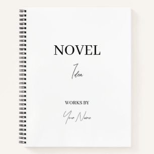 Novel Idea Personalised Notebook