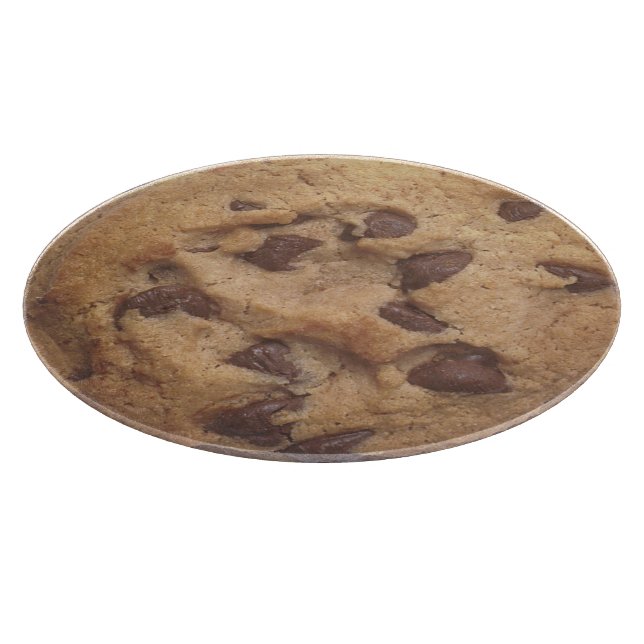 Novelty Chocolate Chip Cookie Cutting Board (Corner)