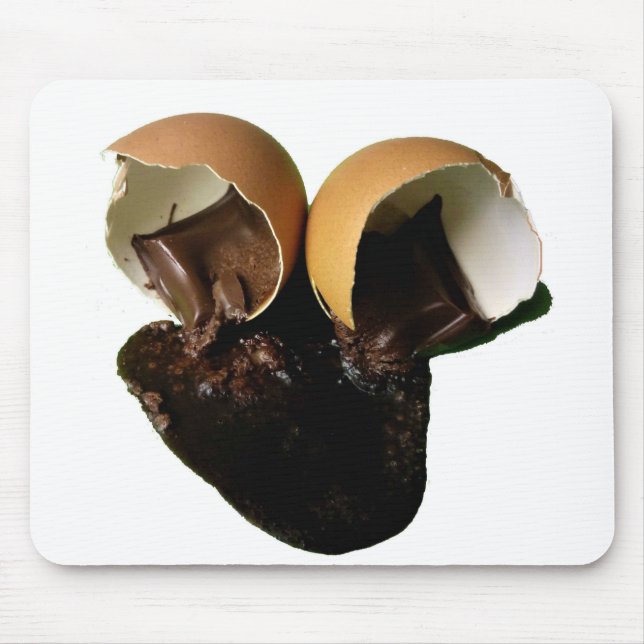 Novelty chocolate eggs mouse pad (Front)